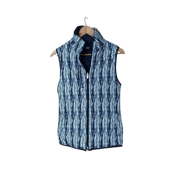 Peter Millar , WATERVILLE 1889, Crown Diamond Quilted Reversible Golf Vest, XS? - Picture 2 of 11